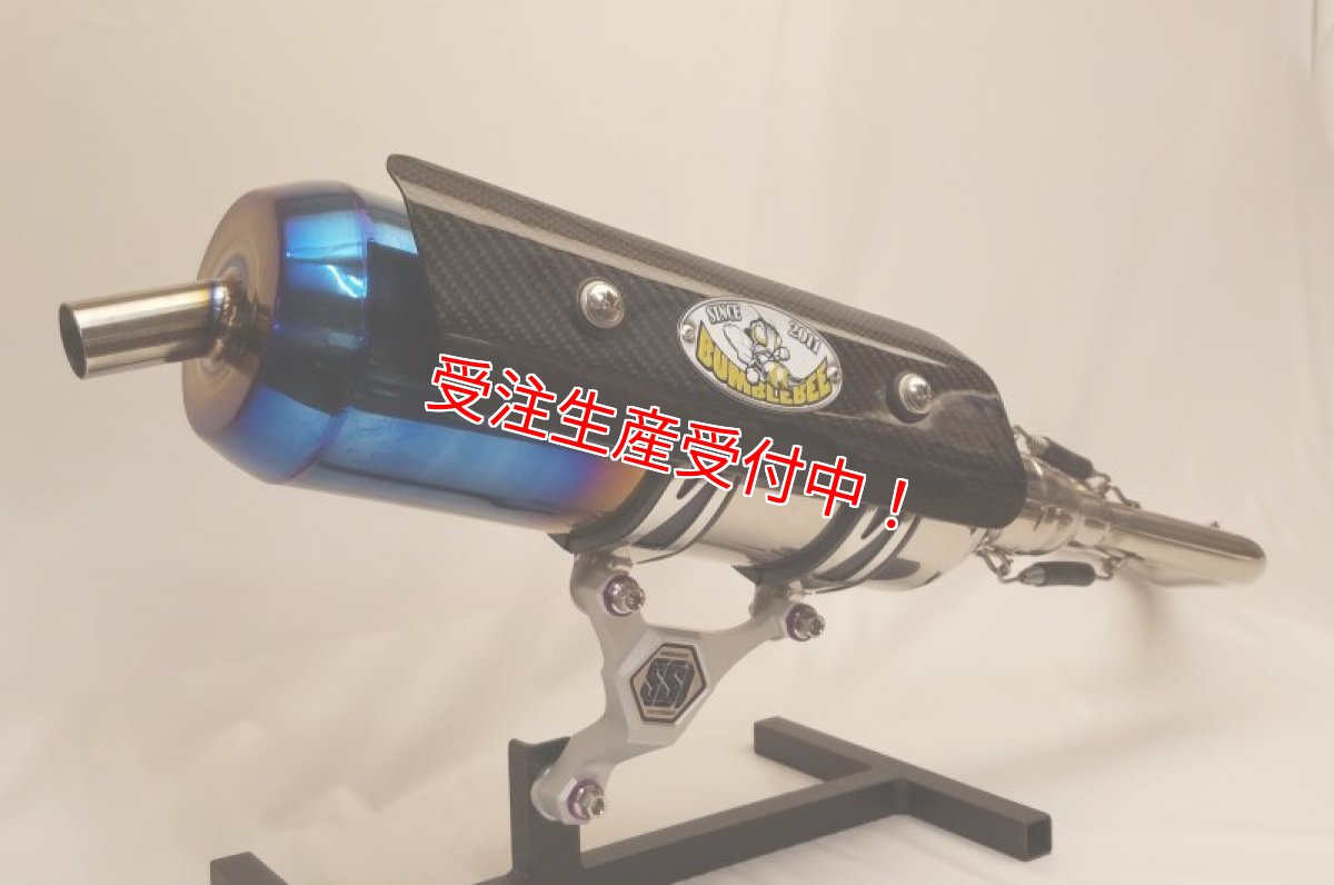 画像3: Bumblebee SS1チタン [シグナスX・BW'S125][180ccオーバー競技用サイズ] (3)