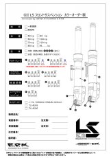 画像5: RPM【GII LS】正立フロントフォーク 調整つき [シグナスX・BW'S125] (5)