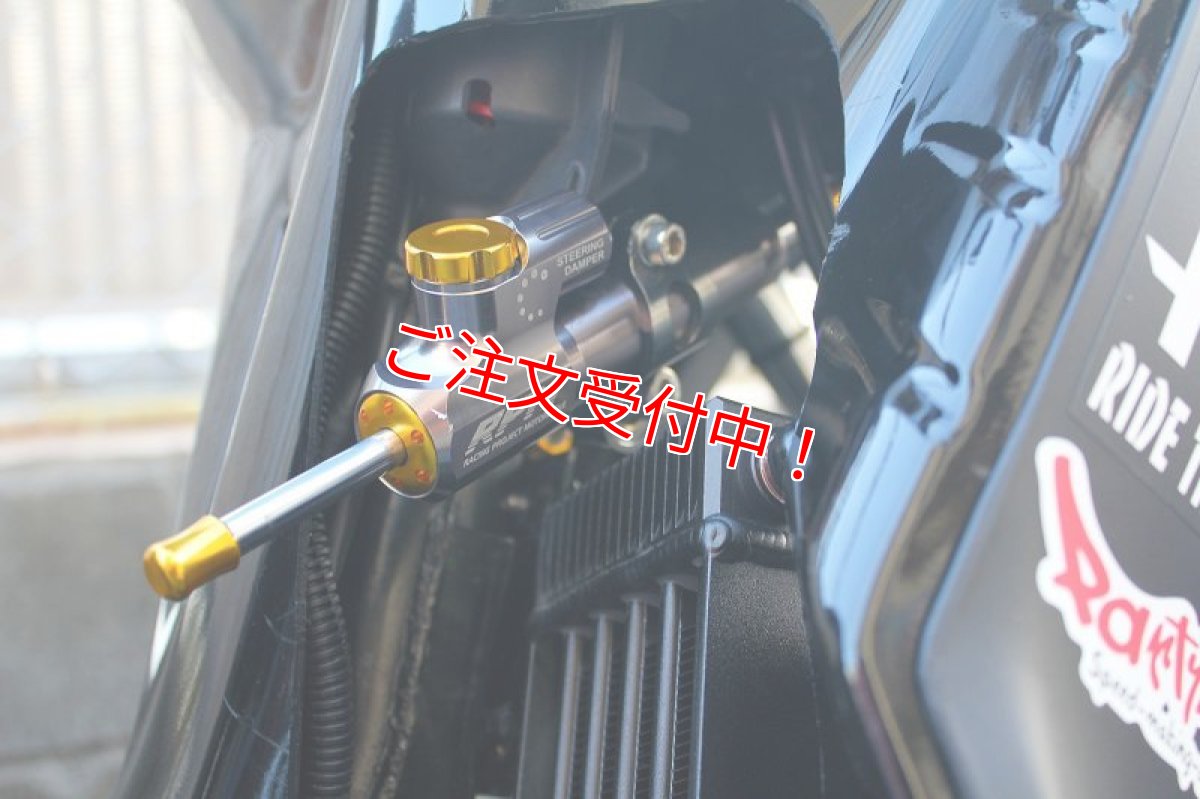 画像6: RPM ステアリングダンパー 70mmストローク [シグナスX ・BW'S125]（ブラック/グレー/オレンジ/レッド/ブルー/グリーン） (6)