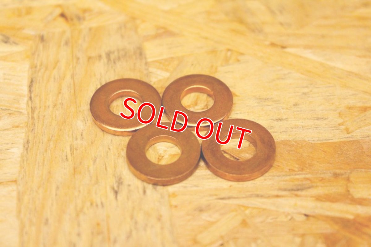 画像1: シリンダーヘッドワッシャー4枚セット [シグナスX・BW’S125] (1)