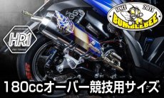 画像1: Bumblebee HR1 [シグナスX・BW'S125][180cc〜用]（ストレート/直通静音）（ヒートガード 有/無） (1)