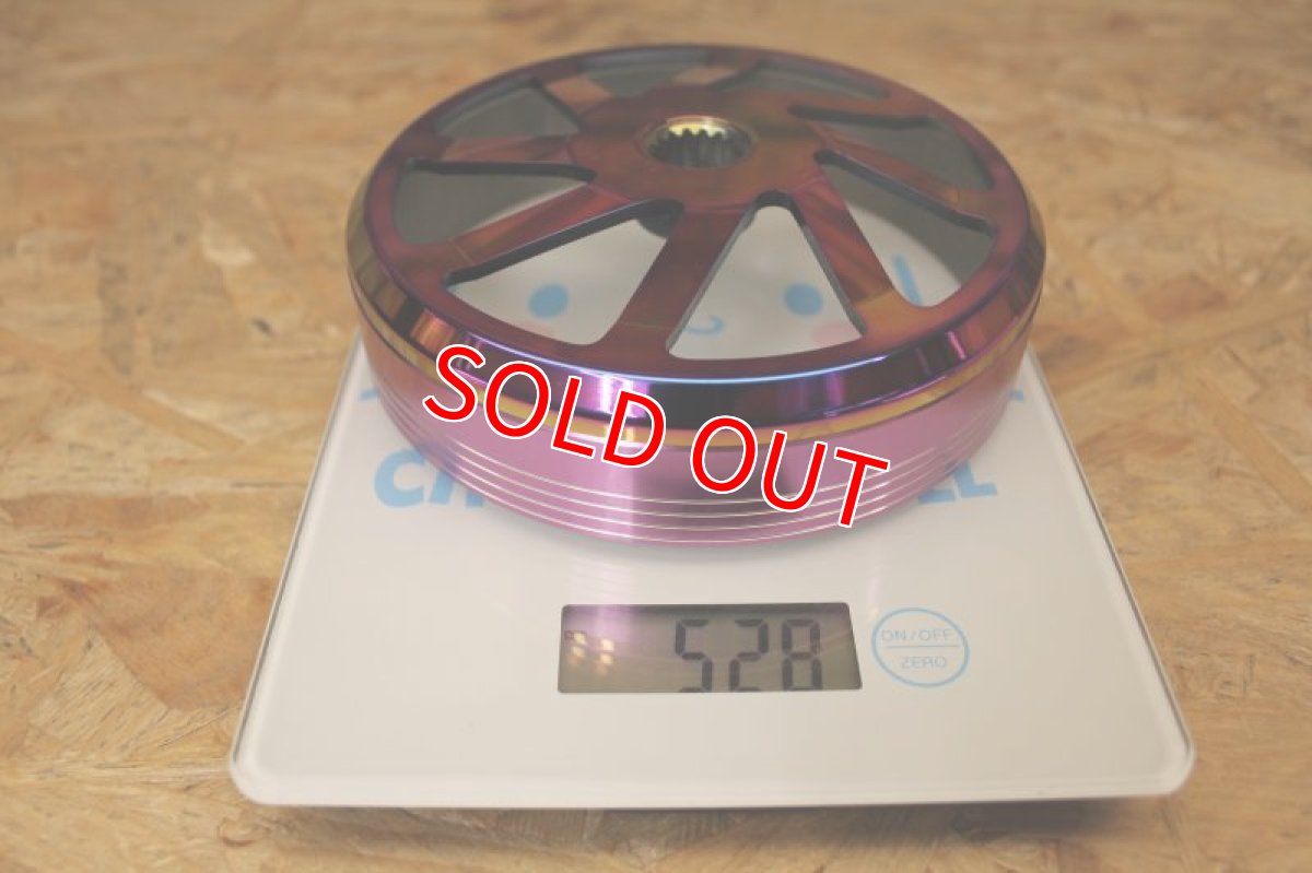 画像7: チキン フラッシュクラッチアウター 528ｇ [シグナスX・BWS125]（ゴールド/レッド/パープル） (7)