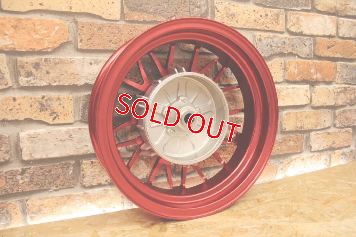 画像3: MOS鍛造ホイール GX-10 前後セット 艶消しレッド [1〜3型シグナスX] (3)