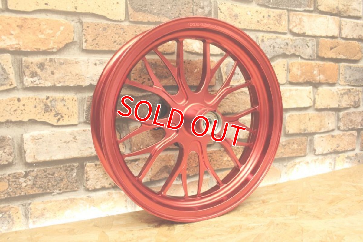 画像7: MOS鍛造ホイール GX-10 前後セット 艶消しレッド [1〜3型シグナスX] (7)