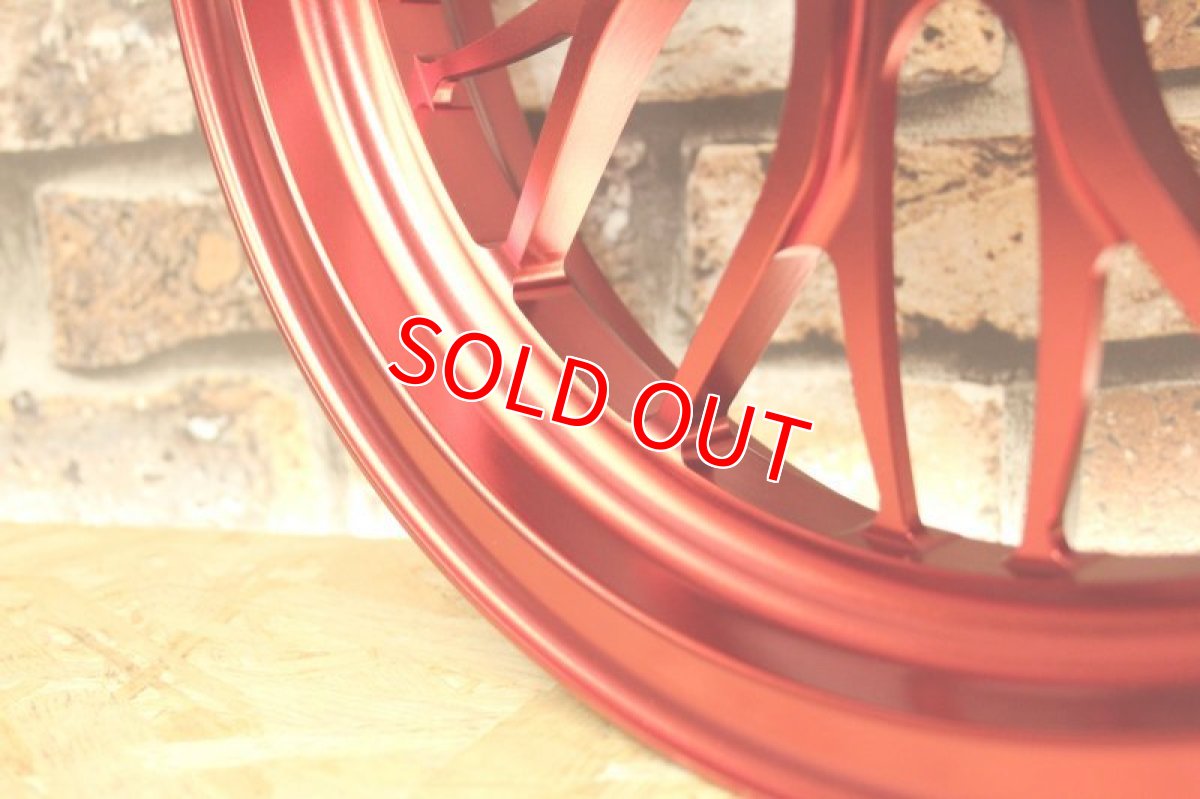 画像9: MOS鍛造ホイール GX-10 前後セット 艶消しレッド [1〜3型シグナスX] (9)