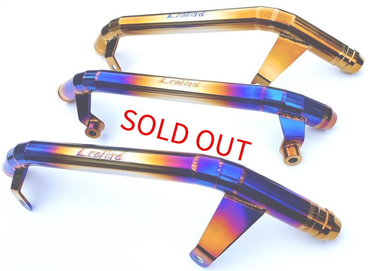 画像2: Leopard チタンサイドグラブバー [2・3型シグナスX/4・5型シグナスX] (2)