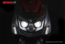画像2: KOSO LEDプロジェクターヘッドライト 日本正規品 [5型 シグナスX] (2)