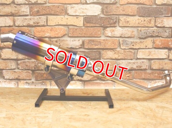 TRHC フルストレートレーシングマフラー [シグナスX]（小排気量