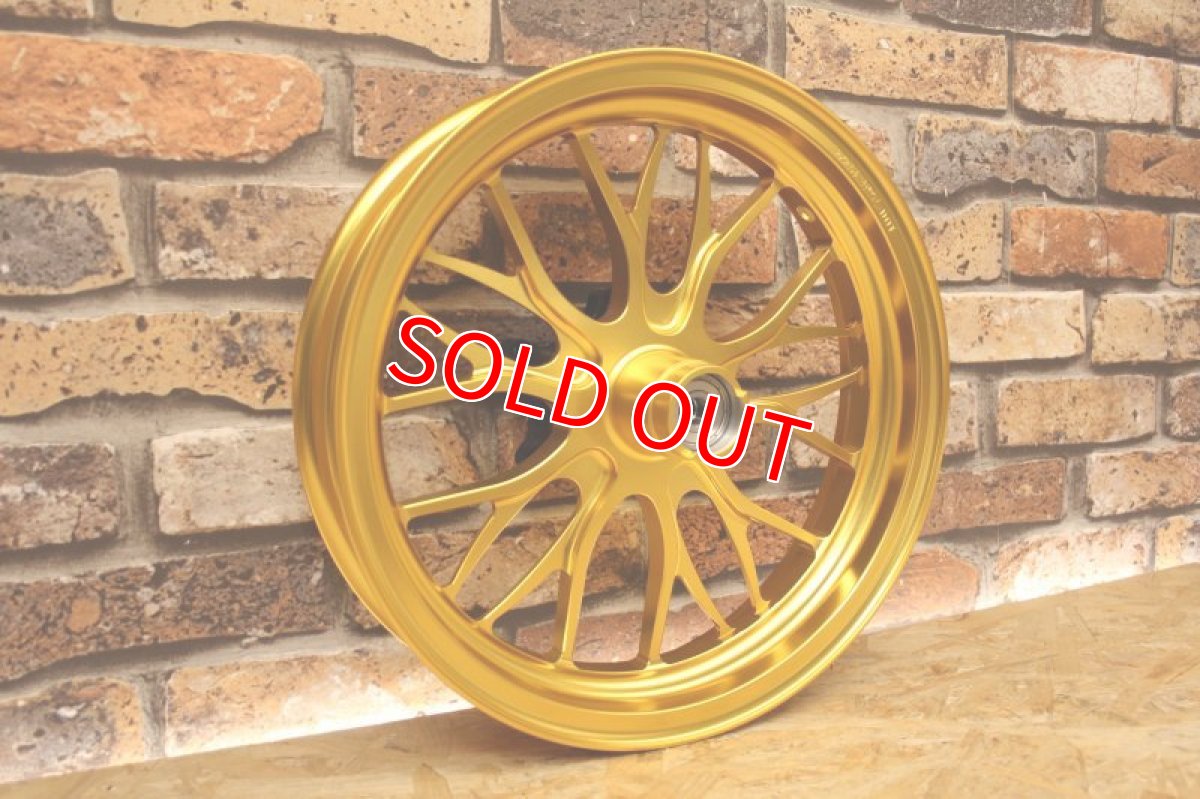 画像6: MOS鍛造ホイール GX-10 前後セット 艶消しゴールド [1〜3型シグナスX] (6)