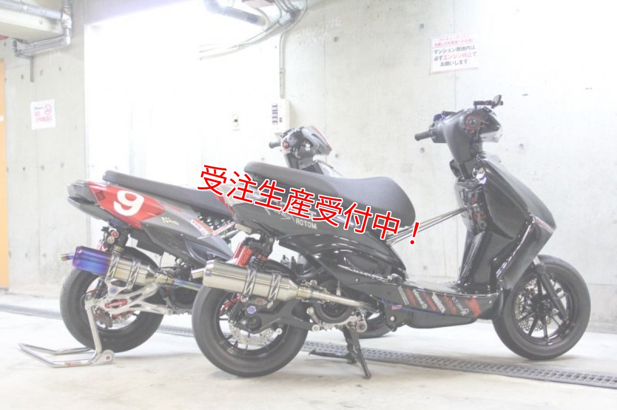 画像14: Bumblebee SS1チタン [シグナスX・BW'S125][125cc〜158cc用] (14)