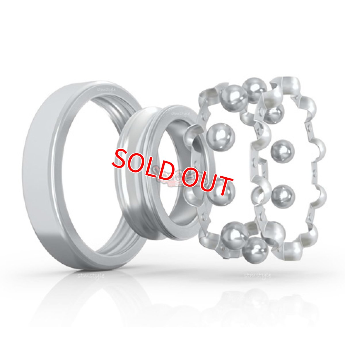 画像3: 性能比較動画あり！STM ハイパフォーマンスホイールベアリングセット 回転抵抗低減タイプ フロントホイール左右＋スイングアーム [シグナスX・2型BW'S125] (3)