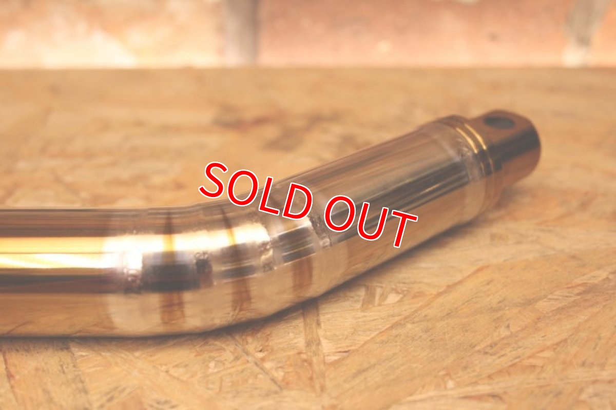 画像9: MOTO-R チタンフレーム補強バー [2型シグナスX/3型シグナスX/4・5型シグナスX/2型BW'S125/シグナスグリファス]（ゴールド/焼き色/プレーン） (9)