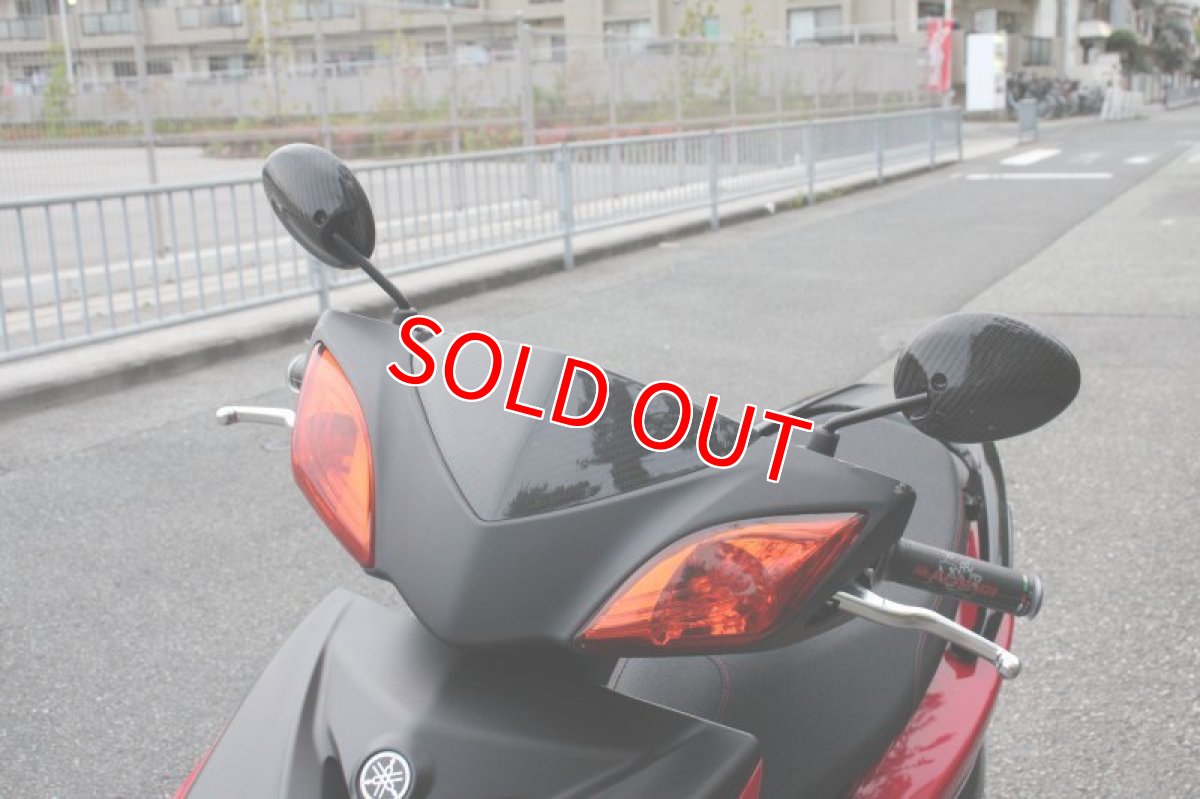 画像2: カーボン台湾ミラー M8正/逆 左右セット (汎用) (2)