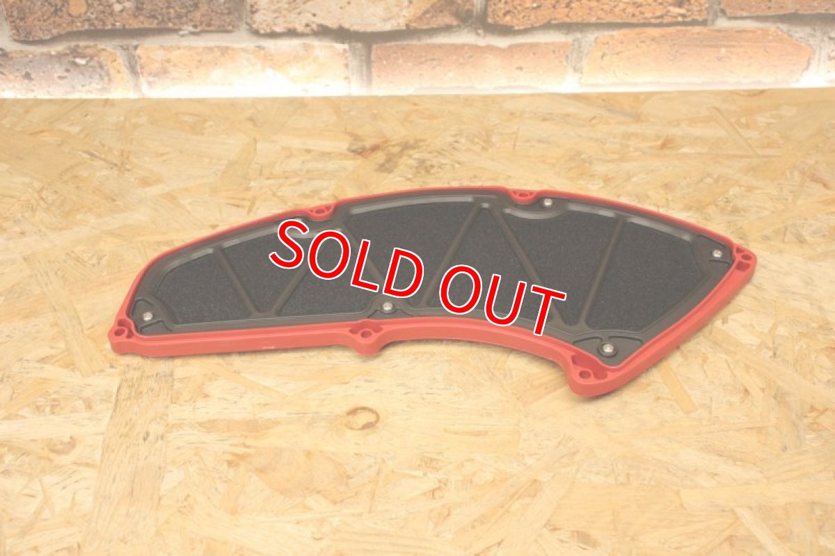 画像6: KOSO ハリケーンマルチエアーフィルター レッド [1型NMAX125・155/トリシティ125・155] (6)