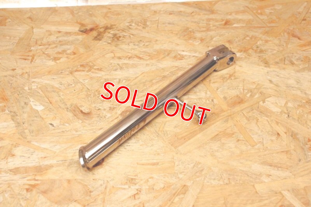 画像7: Leopard チタンサイドスタンド [シグナスX・BW'S125](焼き色・ゴールド・プレーン) (7)