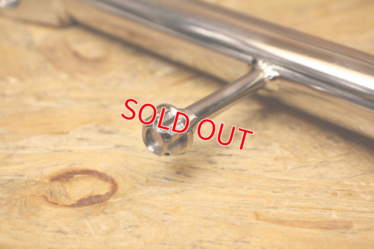 画像14: Leopard チタンサイドスタンド [シグナスX・BW'S125](焼き色・ゴールド・プレーン) (14)