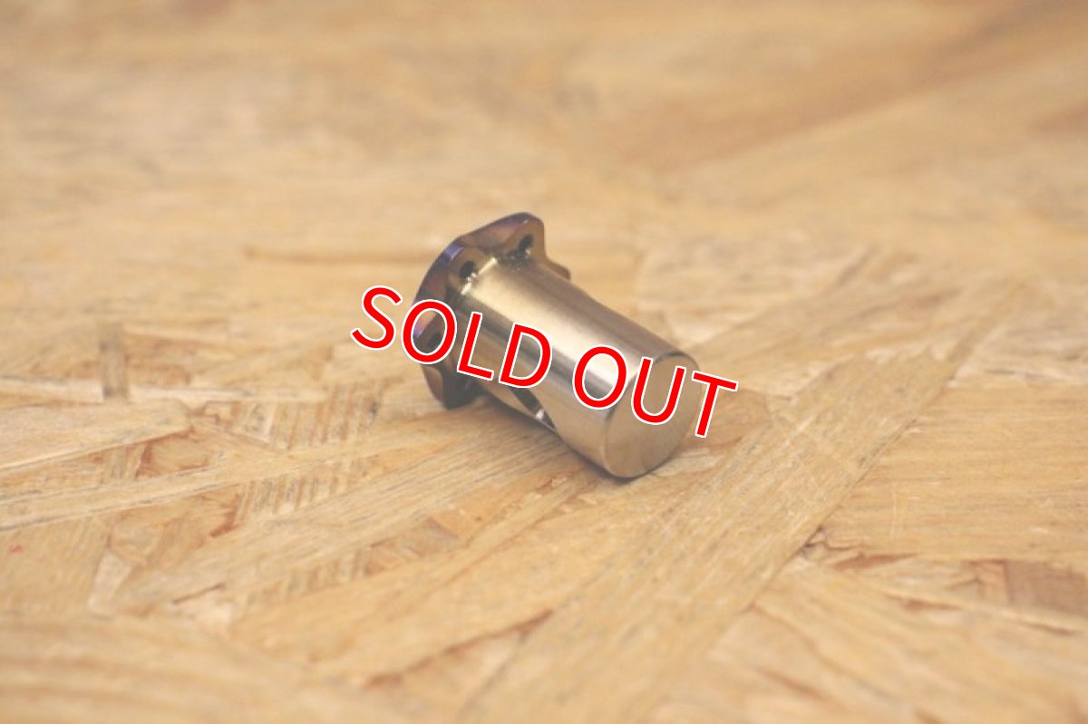 画像2: PK7 リアブレーキアームピン チタン 焼き色 [1.2.3型シグナスX・1型BW'S125] (2)