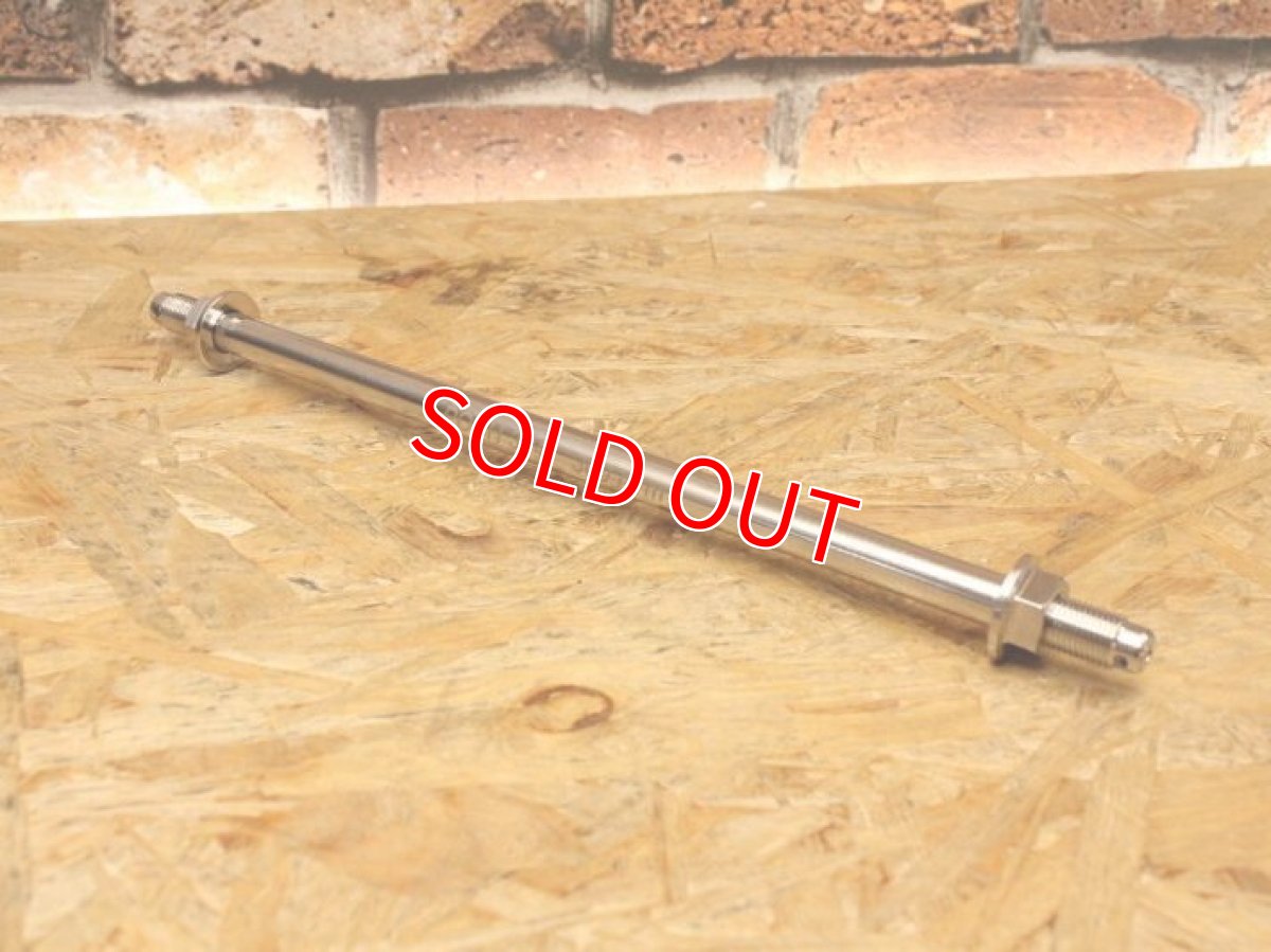 画像1: PK7 ステン アクスルシャフト 無色 [マジェスティS・SMAX] (1)