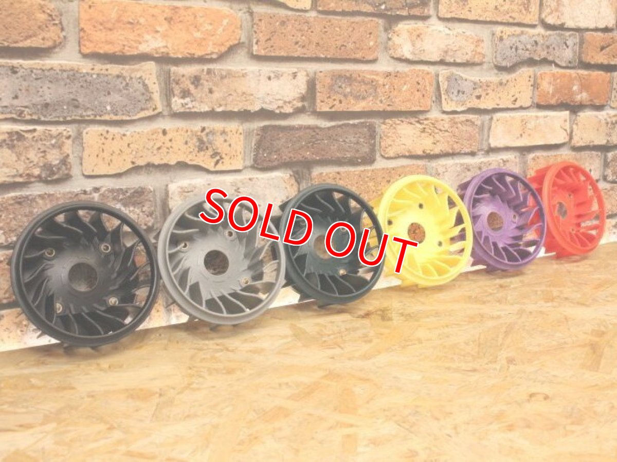 画像1: 風神 風量増量ファン [シグナスX・BW'S125]（ブラック/イエロー）  (1)