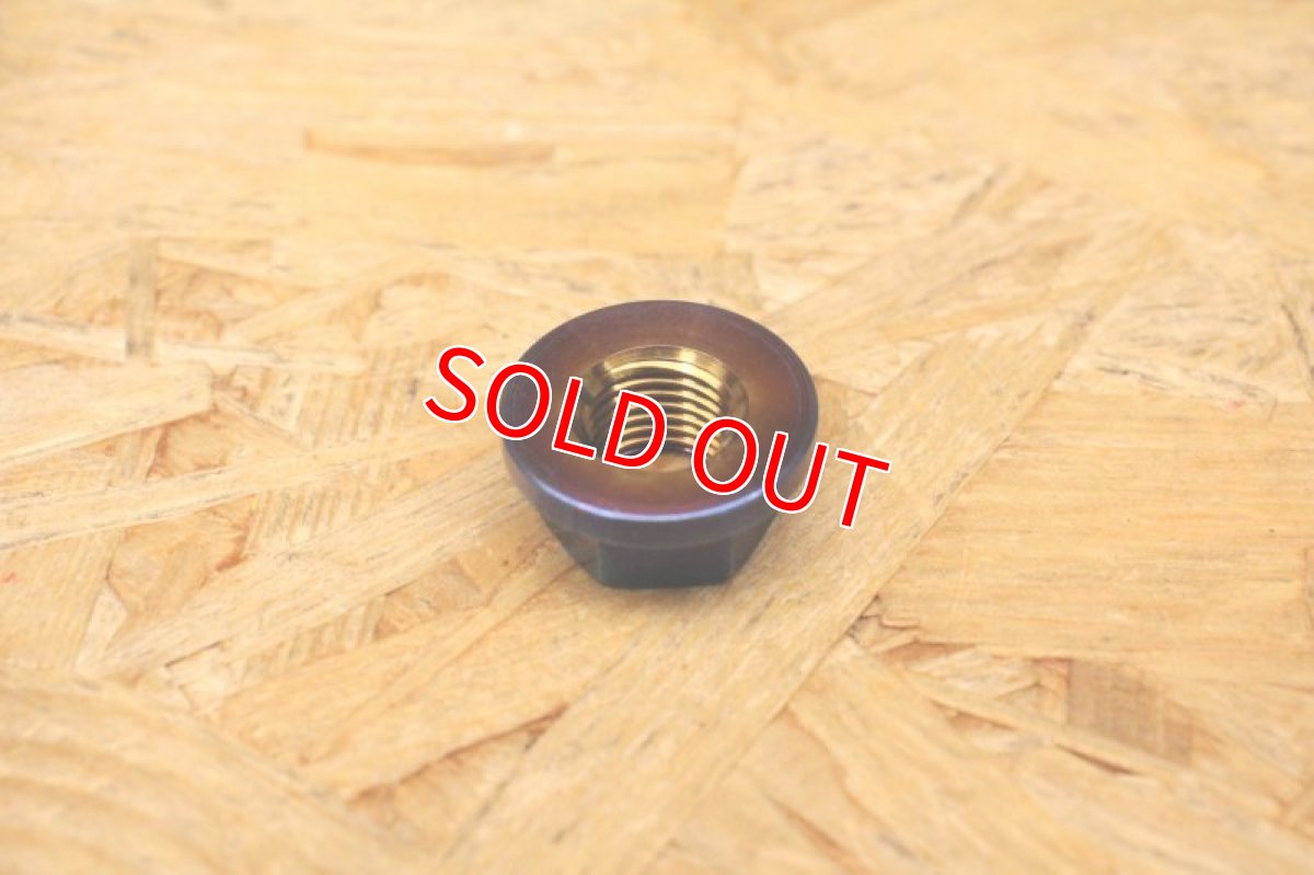 画像3: PK7 プーリーナット チタン 焼き色 １個 [シグナスX・BW'S125・シグナスグリファス・NMAX] (3)