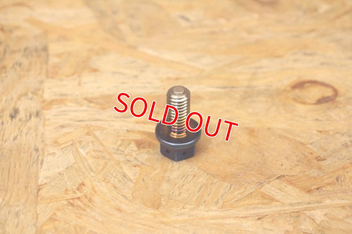 画像5: PK7 チタン ギアオイルドレンボルト マグネット付き 焼き色 (5)