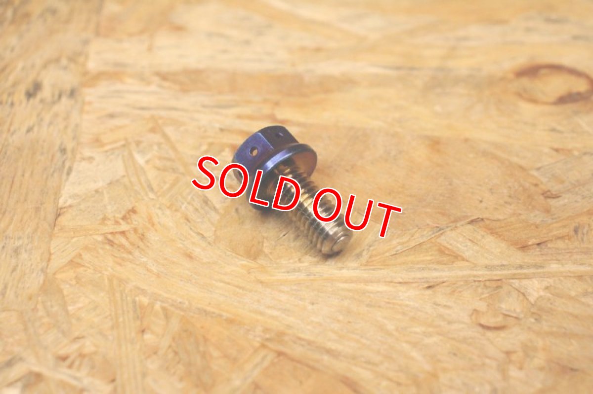 画像4: PK7 チタン ギアオイルドレンボルト マグネット付き 焼き色 (4)