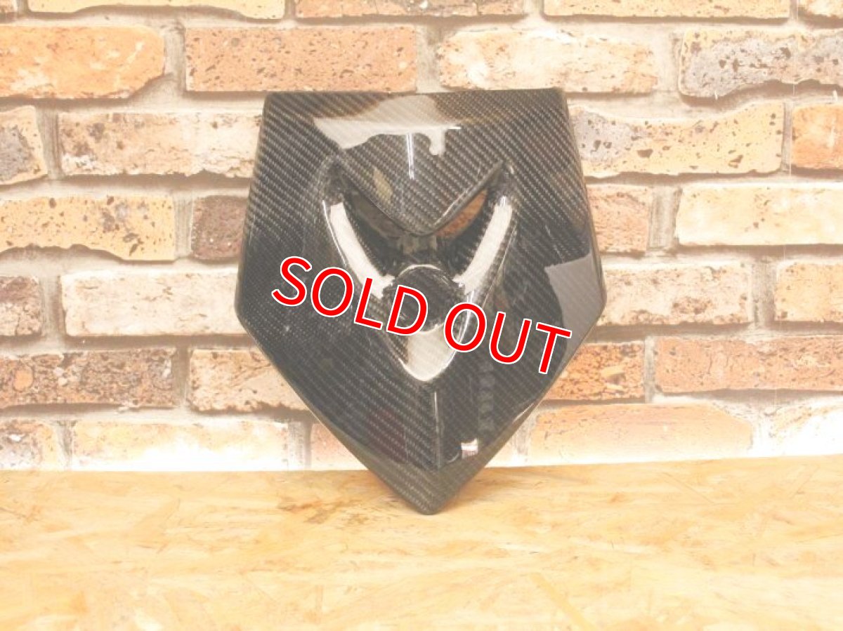 画像1: カーボン アッパーカウルカバー 交換タイプ [ 4型シグナスX ] (1)
