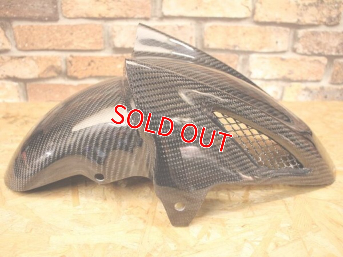 画像4: カーボンフロントフェンダー Type1 [1〜3型シグナスX] (4)