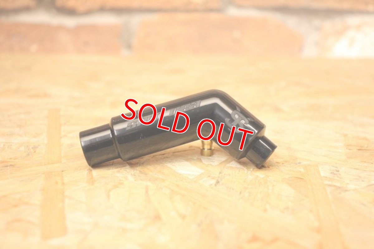 画像2: 新雅部品 ダルマ端子付きプラグキャップ(レッド/ブラック) (2)