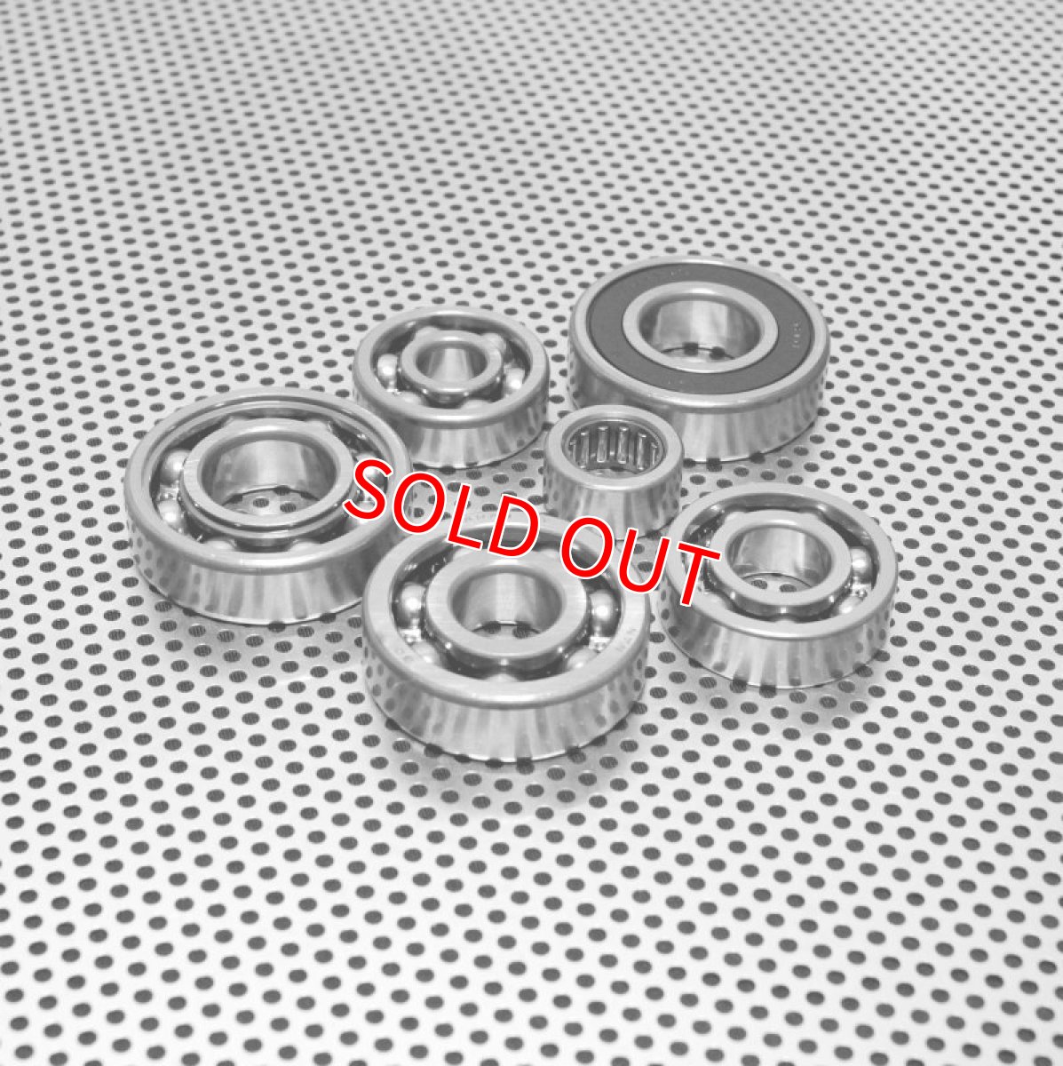 画像2: STM ハイパフォーマンスミッションベアリング6点セット 回転抵抗低減タイプ [4〜5型シグナスX・BW'S125] (2)