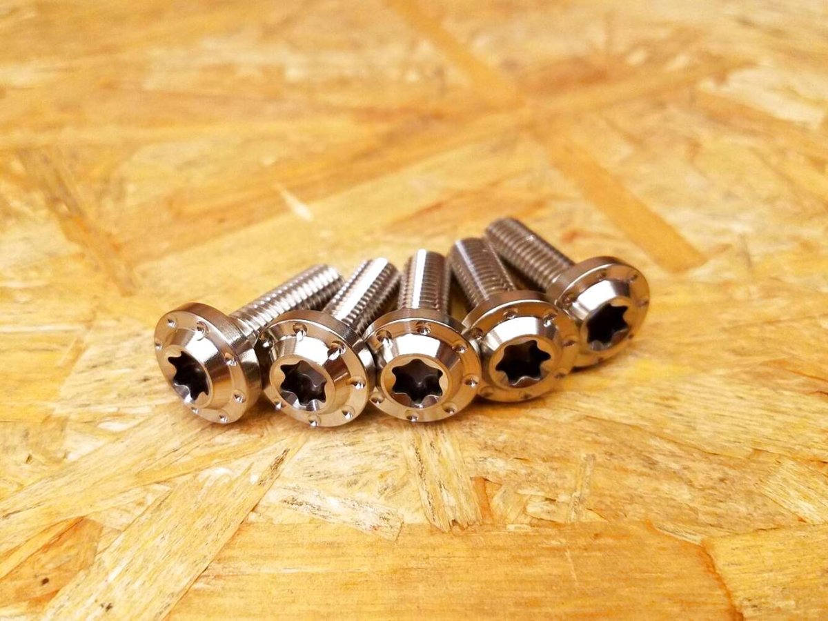 画像1: P.B.F チタンディスクボルト M8×25mm 1.25ピッチ [シグナスX・BW'S125] (1)