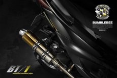 画像4: Bumblebee BT1ゴールド [シグナスX・BW'S125]（ストレート/直通静音）（125〜158cc/158ccオーバー/180ccオーバー競技用サイズ） (4)