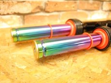 画像3: NCY N-17フロントフォーク (チタンカラー/ゴールド/ブラック)[4・5型シグナスX] (3)