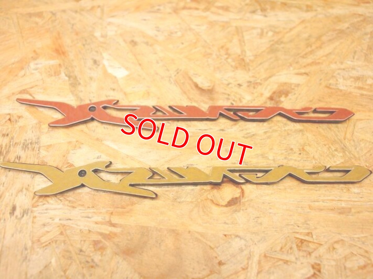 画像4: ヤマハ純正 CYGNUS-X 3Dエンブレム 2個セット ブラック  (4)