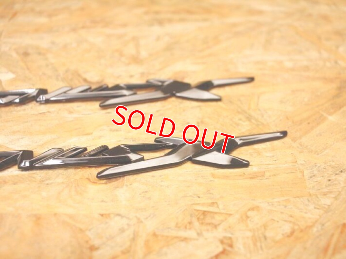 画像3: ヤマハ純正 CYGNUS-X 3Dエンブレム 2個セット ブラック  (3)