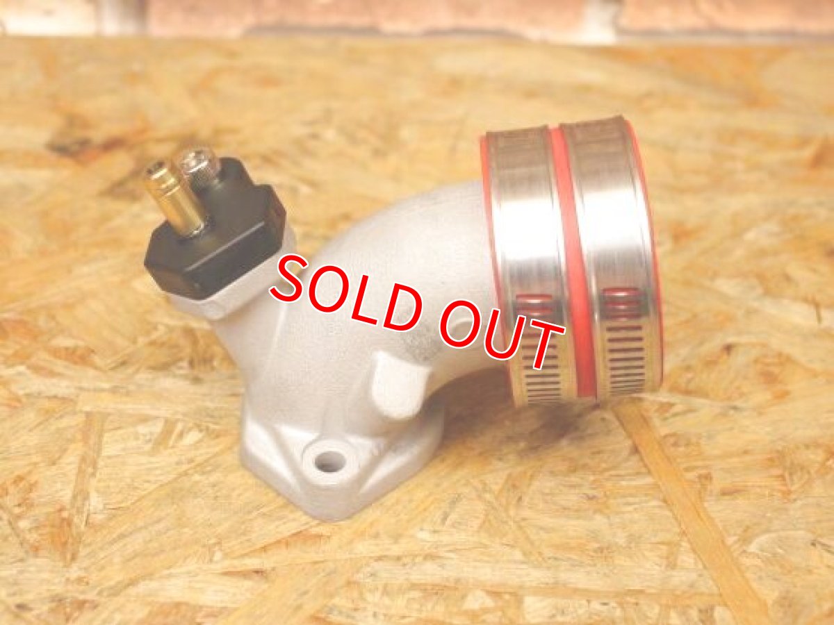 画像3: 新雅部品 テーパーマニホールド ロング 負圧取り出し口付属 [シグナスX・BW'S125]  (3)