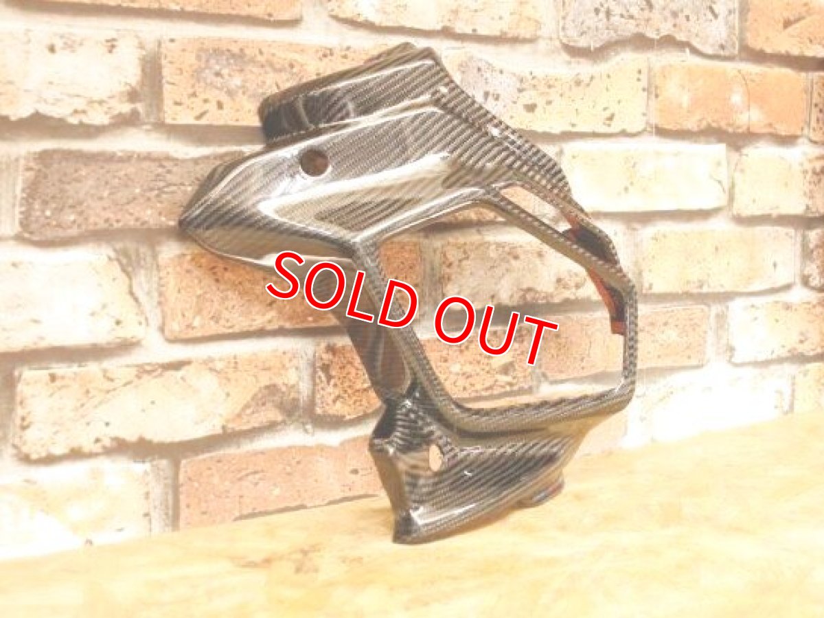 画像3: MOS カーボン ラジエーターカバー 貼り付けタイプ [シグナスグリファス] (3)