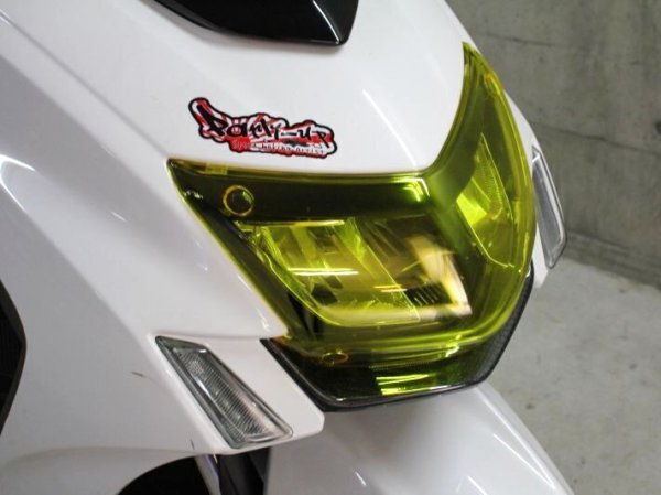 シグナスX 5型 純正ヘッドライト Party-up スモークカバー付 シグナスX・BW'S125のカスタムパーツショップ [ Partyup / パーティー