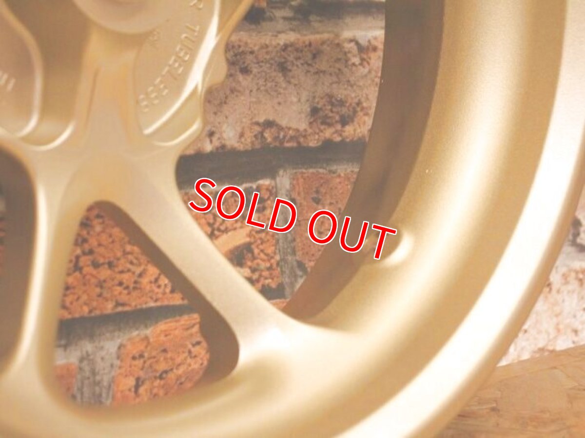 画像8: グリファスの13インチ化に！NMAX純正ホイール前後セット ゴールド [6型シグナスグリファス] (8)