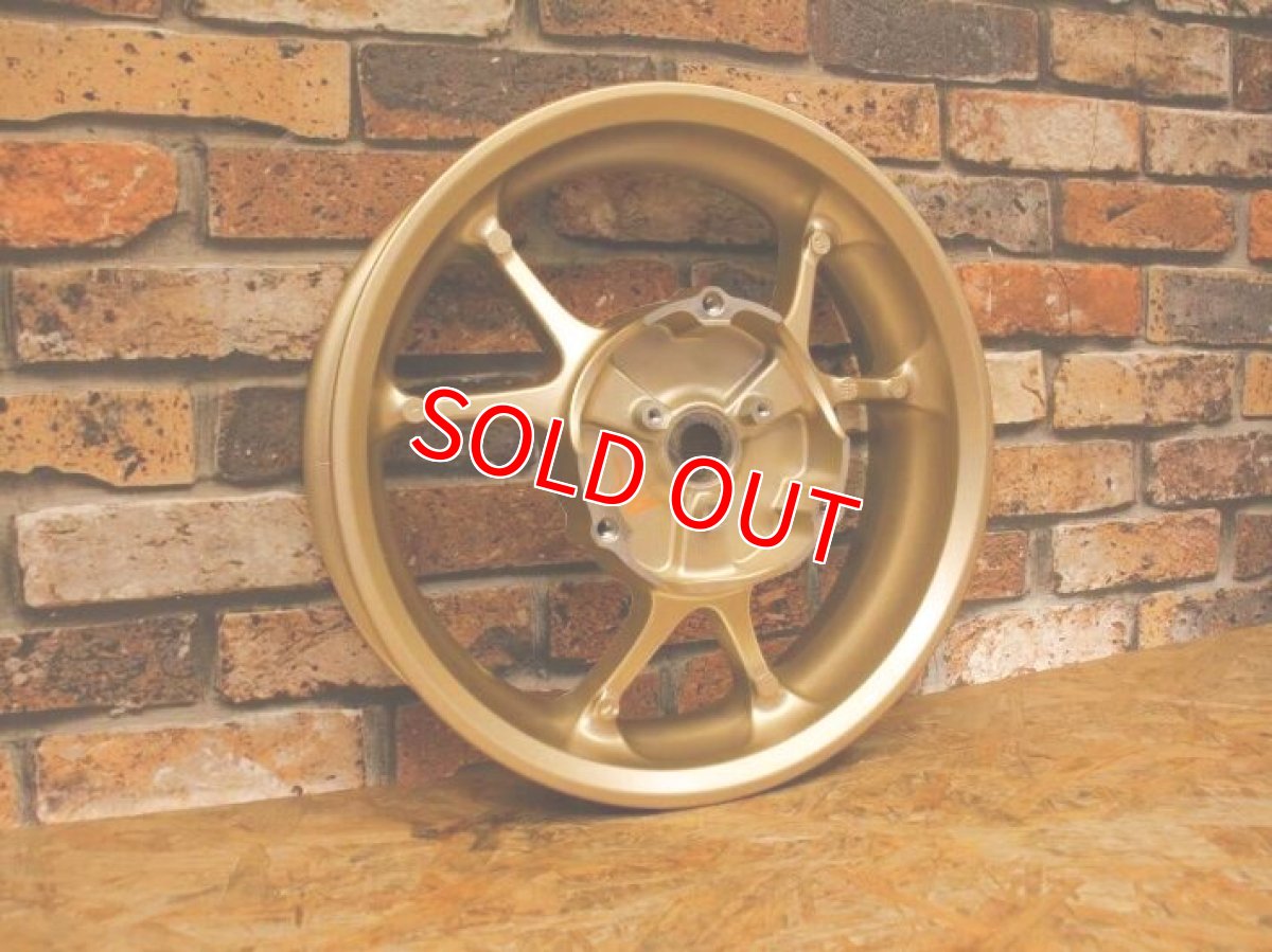 画像7: グリファスの13インチ化に！NMAX純正ホイール前後セット ゴールド [6型シグナスグリファス] (7)