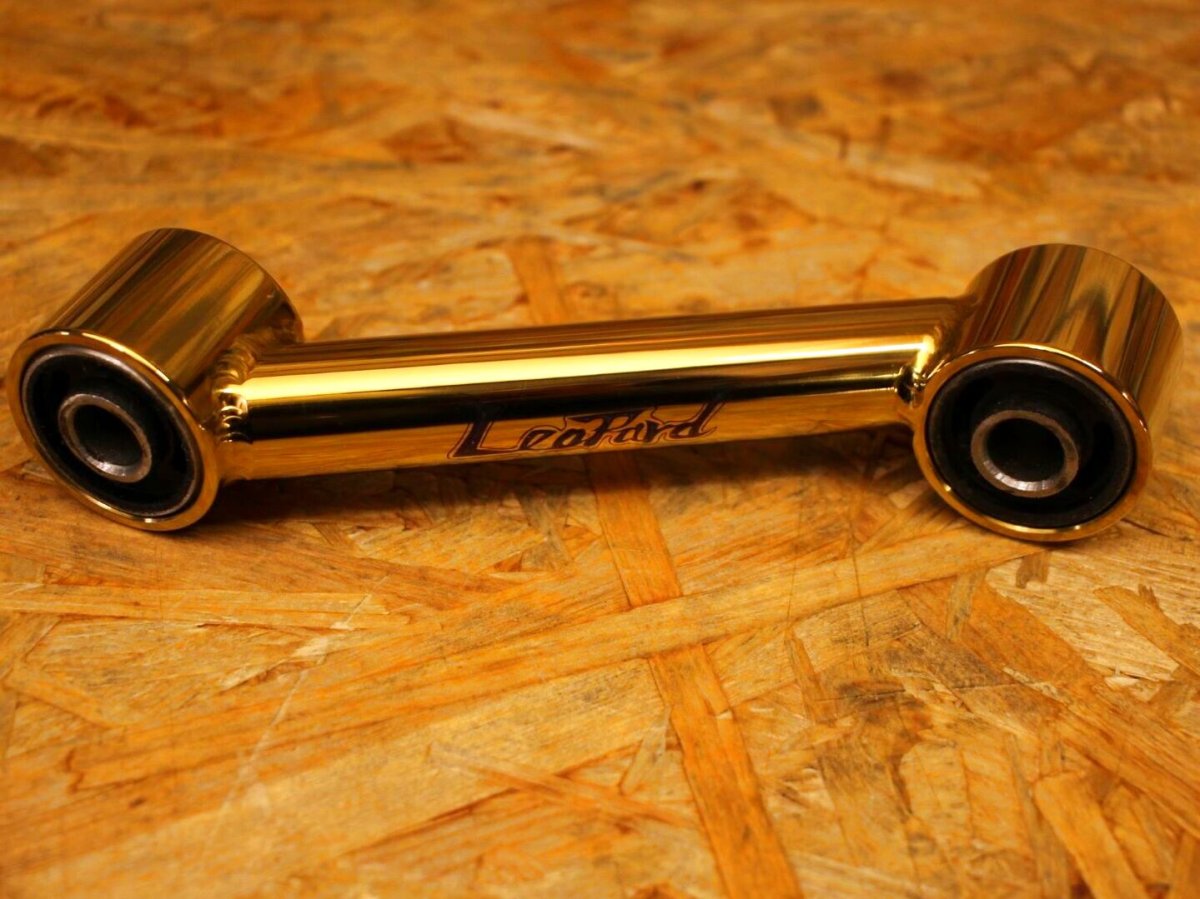 画像6: Leopard エンジンサブハンガーキット チタン（焼き色/ゴールド/ブラック） [シグナスグリファス・3型BW'S125・X force・Force2.0] (6)