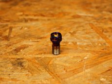画像2: PK7 チタン バンジョーボルト 焼色（ピッチ1.25mm/1.0mm） (2)