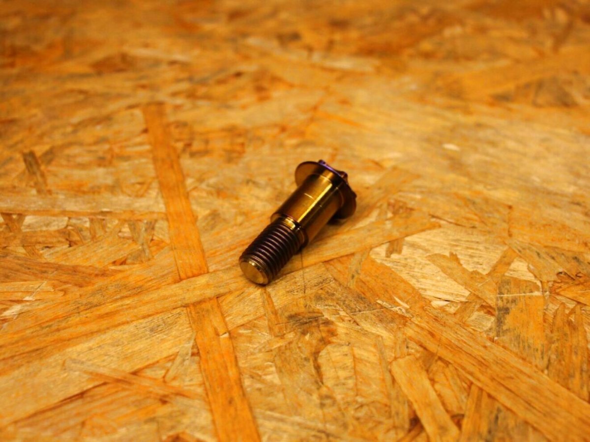 画像6: EPIC チタンカラーサイドスタンド ステンレス [シグナスX・BW'S125] (6)