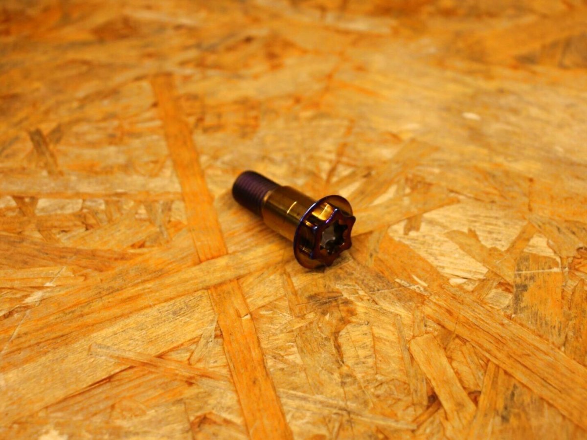 画像5: EPIC チタンカラーサイドスタンド ステンレス [シグナスX・BW'S125] (5)