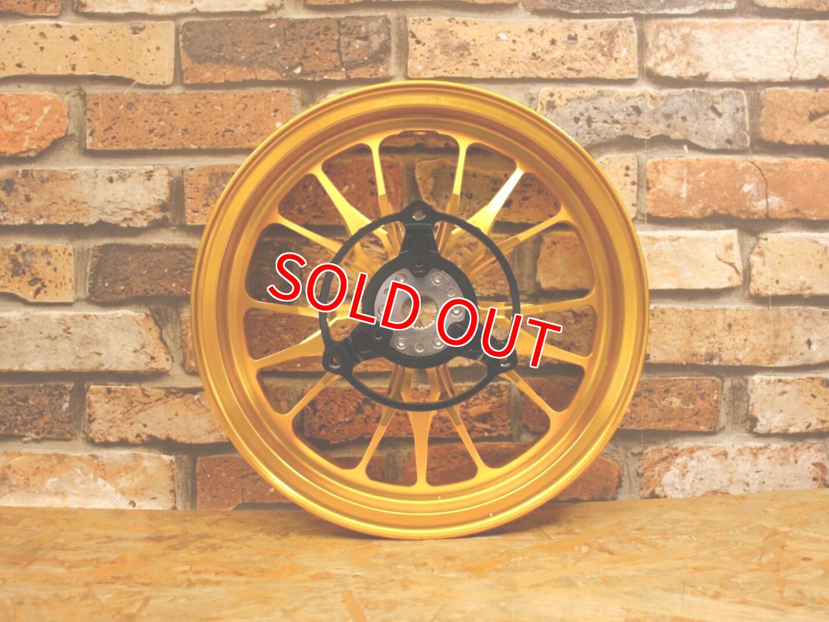 画像5: MOS鍛造ホイール GR-15 前後セット ゴールド [シグナスグリファス・3型BW'S125] (5)