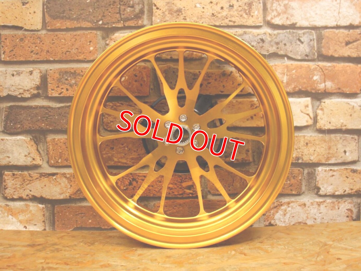 画像7: MOS鍛造ホイール GR-15 前後セット ゴールド [シグナスグリファス・3型BW'S125] (7)