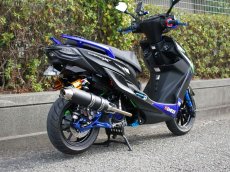 画像6: Bumblebee BT1ブラック [シグナスX・BW'S125]（ストレート）（125〜158cc/158ccオーバー/180ccオーバー競技用サイズ） (6)