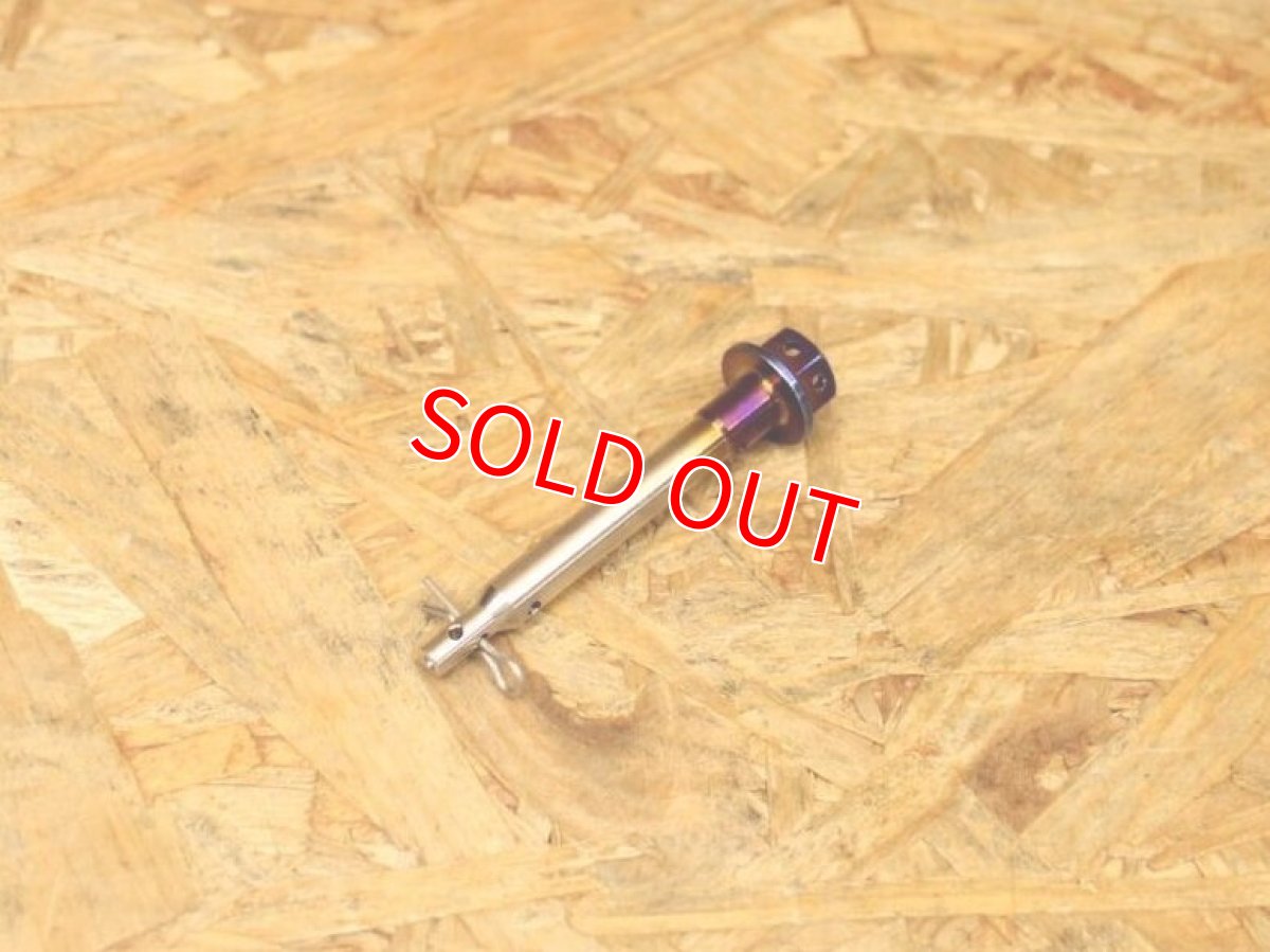 画像2: PK7 チタンパッドピン 焼色 ブレンボ4POTキャスト用 (2)