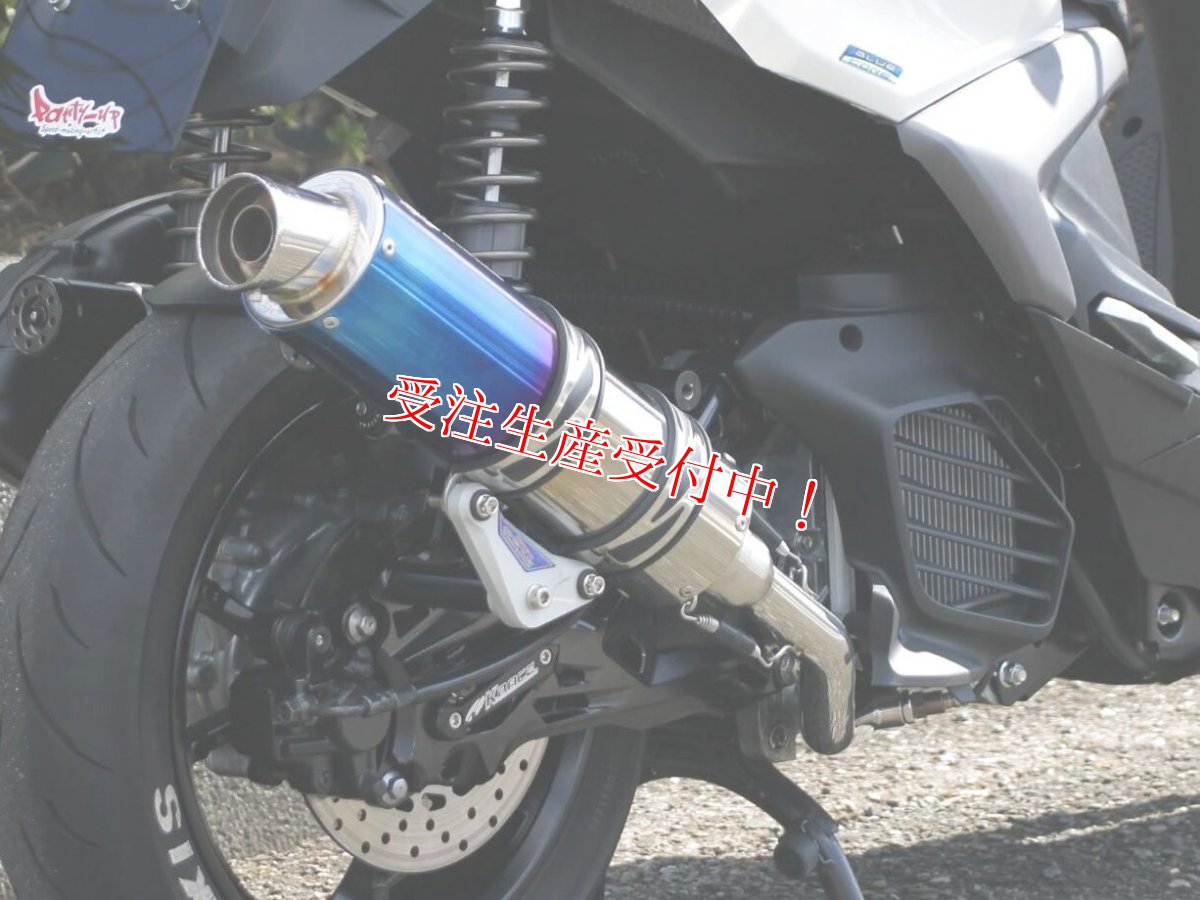 画像1: Bumblebee BT1チタン (125〜160cc/160cc以上用/180cc以上競技用サイズ) [シグナスグリファス・3型BW'S125・2型NMAX125/155・X force・Force2.0] (1)