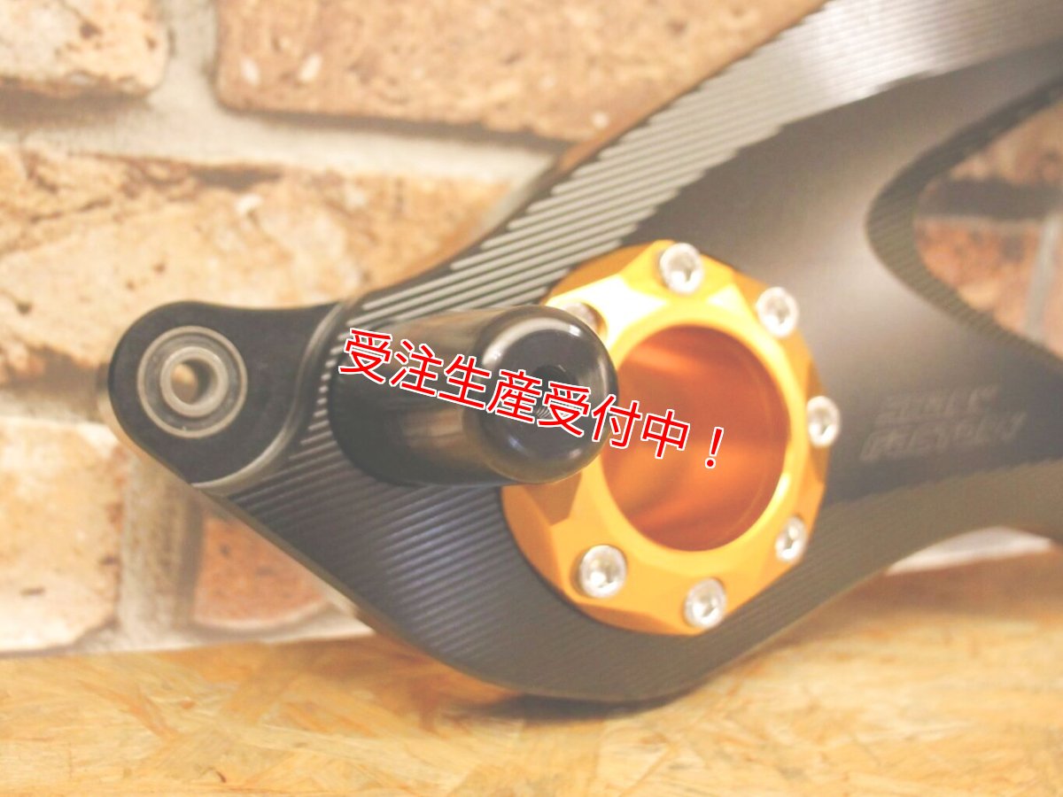 画像5: SHARK FACTORYアルミCNCスイングアーム カラーオーダー（STMベアリング組み込み済み） [1〜3型シグナスX] (5)